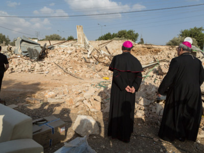 Le patriarche Twal condamne la destruction par Israël d’une maison du Patriarcat
