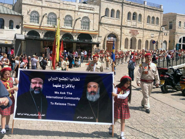 Jérusalem se mobilise pour les deux évêques enlevés en Syrie