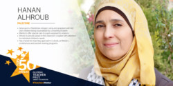 Une enseignante palestinienne finaliste d’un prix international