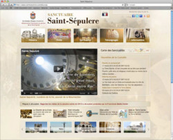 Un nouveau site internet pour découvrir le Saint Sépulcre