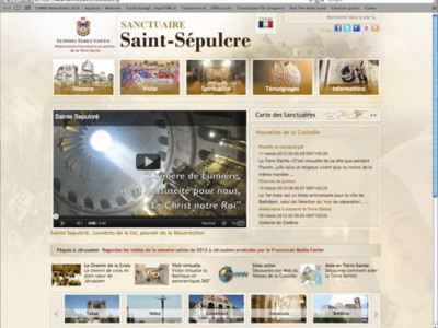 Un nouveau site internet pour découvrir le Saint Sépulcre