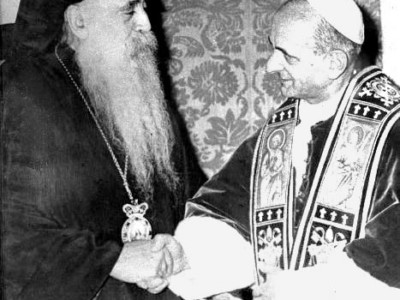 Paul VI et Athenagoras, les fruits de oecuménisme en Terre Sainte