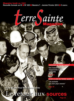 Terre Sainte n. 1/2014 – Sommaire TSM 629