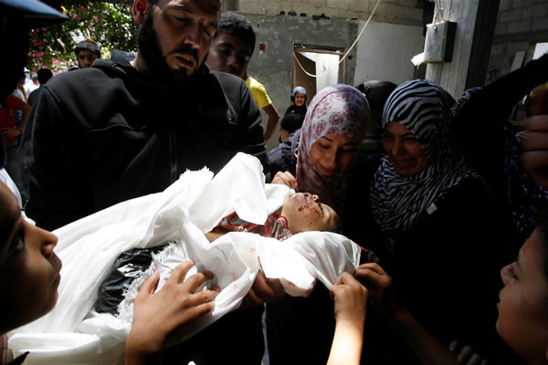 L’UNICEF compte le nombre d’enfants gazaouis tombés sous les bombes israéliennes