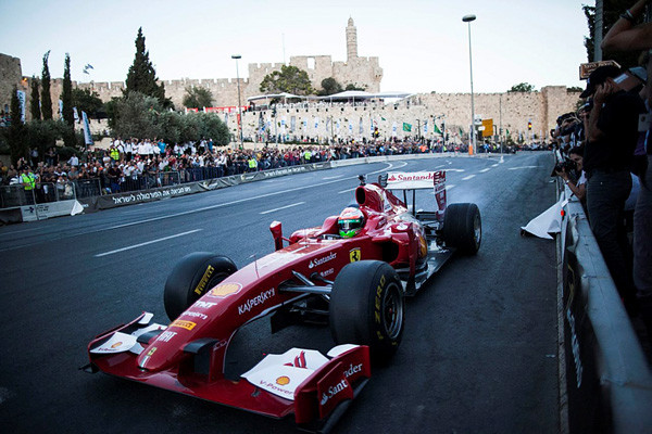 Formule 1 à Jérusalem: «Roadshow pour la paix»