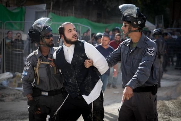 Affrontements entre juifs orthodoxes et soldats israéliens