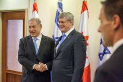 Stephen Harper, « un ami d’Israël » pour Benjamin Netanyahou