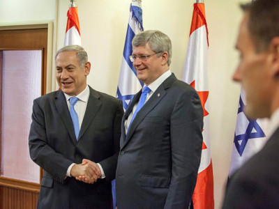 Stephen Harper, « un ami d’Israël » pour Benjamin Netanyahou