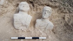 Deux bustes romains débusqués à Beit Shean