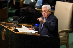 A l’Onu, le Président palestinien dénonce un ‘apartheid’