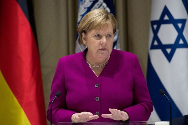 Angela Merkel en Israël, un air de je t’aime moi non plus