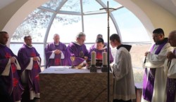 Mont Nébo: inauguration de deux chapelles pour pèlerins