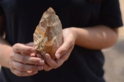 Israël: découverte d’un site préhistorique de 500 000 ans