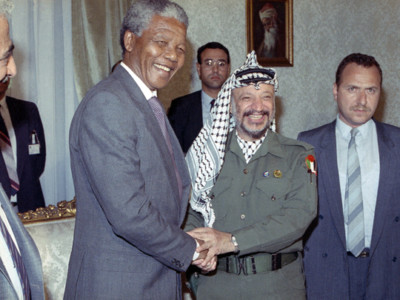 Nelson Mandela hommage tempéré en Israël