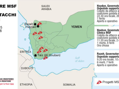 Hôpitaux en état de siège au Yémen