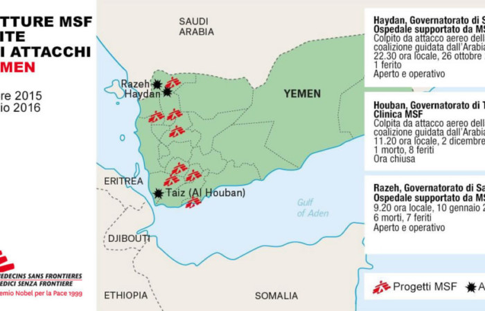 Hôpitaux en état de siège au Yémen