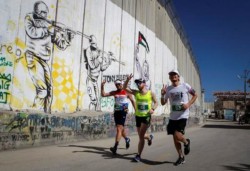 A Bethléem un marathon sans Gaza