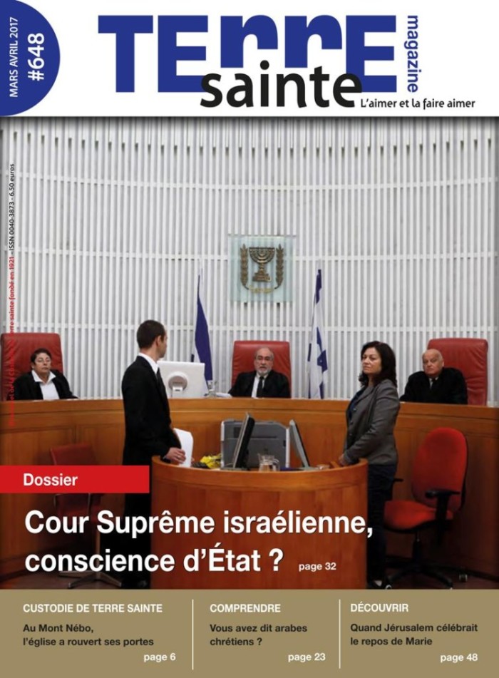 Terre Sainte n. 2/2017 – Sommaire TSM 648