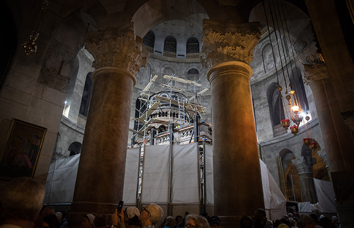 Cadeau du roi de Jordanie à destination du Saint-Sépulcre