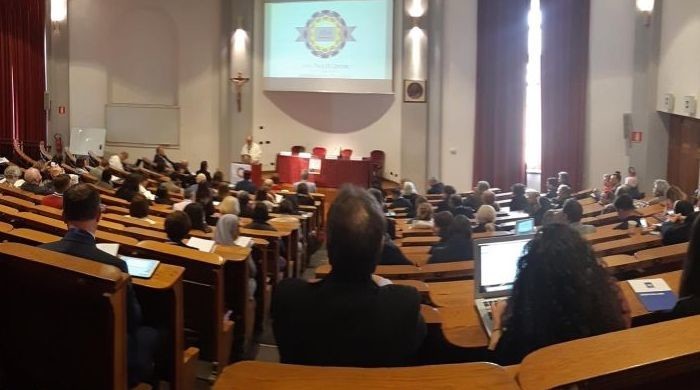 Conférence marquant les 10 ans du Centre Jean-Paul II, organisée à Rome le 7 mai 2019.