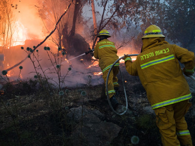 La Terre Sainte en proie à un pic de chaleur incendiaire