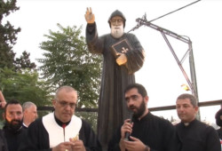 La dévotion à saint Charbel en Terre Sainte