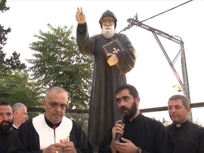 La dévotion à saint Charbel en Terre Sainte