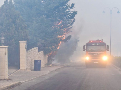 Catastrophe naturelle : le Liban vert sous la cendre grise