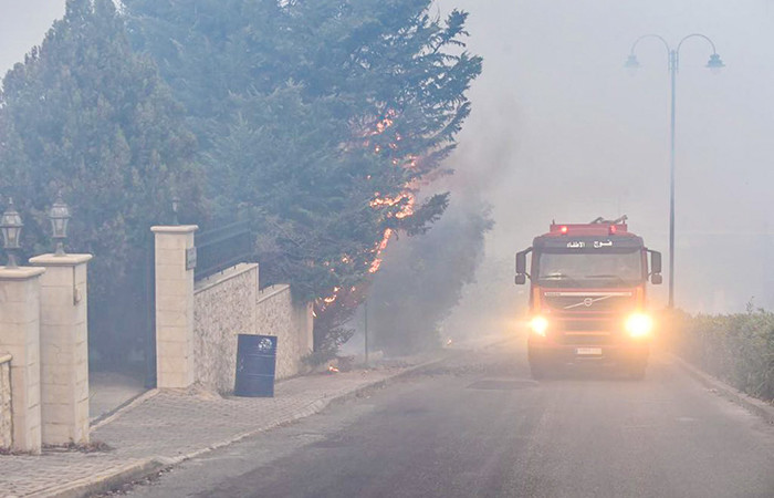 Catastrophe naturelle : le Liban vert sous la cendre grise