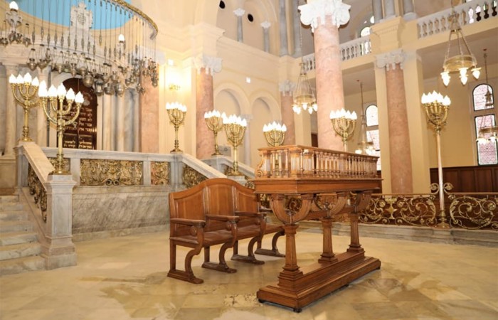 La grande synagogue d’Alexandrie retrouve son lustre d’antan