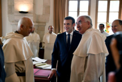 École biblique de Jérusalem: la visite du président français