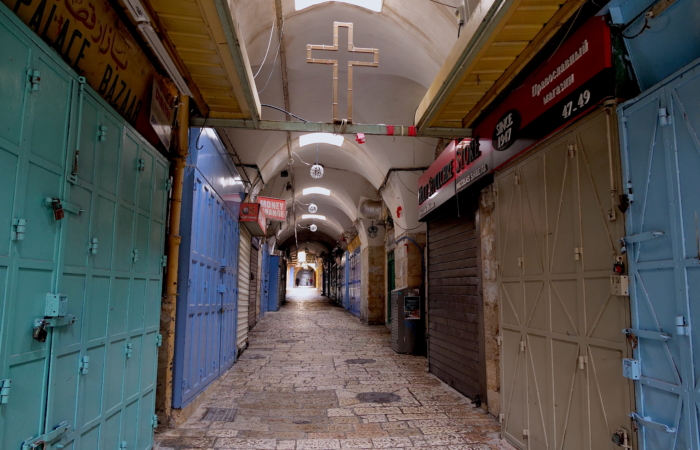 Quartier chrétien arabe. ©Claire Riobé/TSM