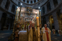 Vigile de Pâques au Saint-Sépulcre 11 avril 2020