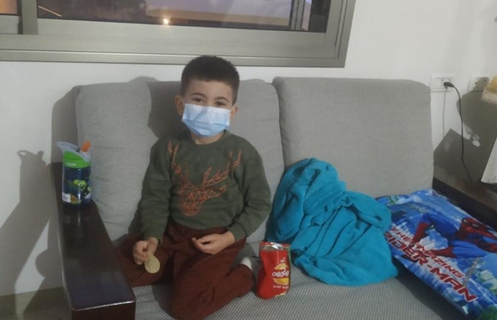 Mes enfants ont vite compris la nécessité de rester loin de moi et d'adopter de nouvelles mesures d"hygiène" ©Shady Farraj 