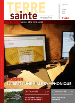 Terre Sainte n. 4/2020 – Sommaire TSM 668