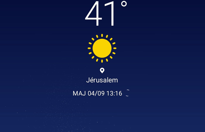 Les chaleurs étouffantes en passe de devenir la norme à Jérusalem