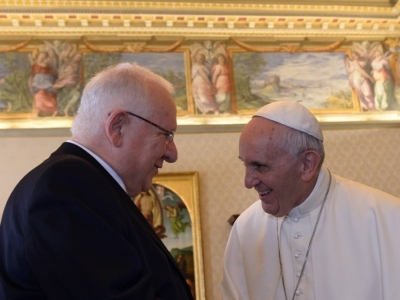 Noël et coronavirus : les vœux du président israélien au Pape François