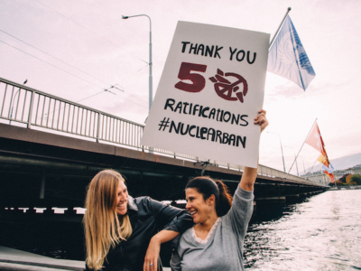 Entrée en vigueur du Traité contre les armes nucléaires