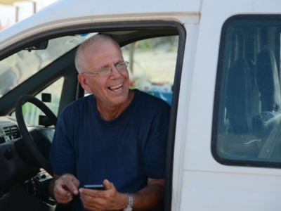 Fragments de paix en roulant entre Israël et la Palestine
