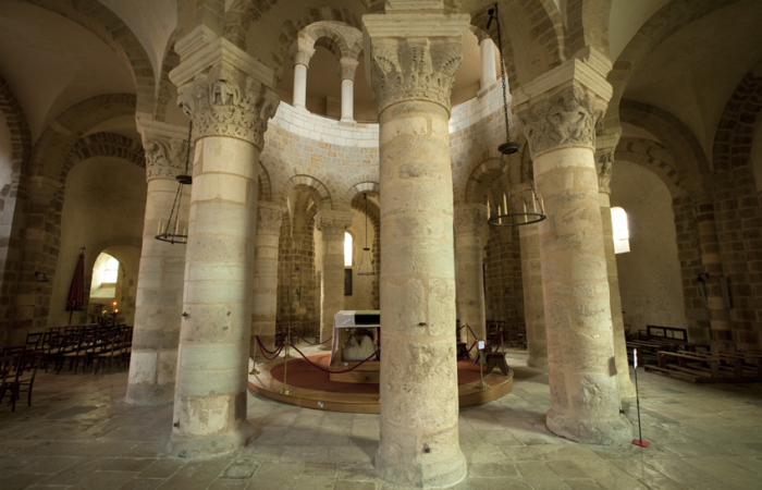 Au cœur de la rotonde se dressait auparavant un reliquaire abritant le Précieux-Sang ©Les amis de la Basilique