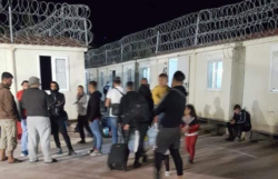Evacuation du camp de réfugiés informel de Rhodes
