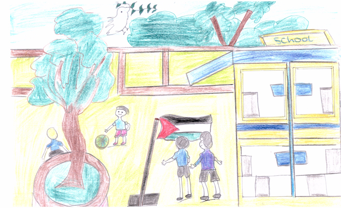 École en Palestine, les urgences au-delà du Covid