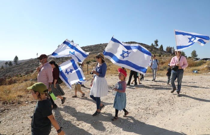 La « marche des drapeaux » s’exporte en Cisjordanie