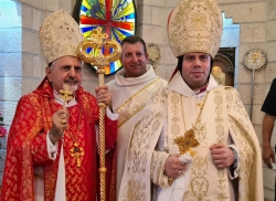 Intronisation du nouvel évêque syro-catholique de Jérusalem