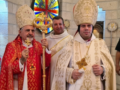 Intronisation du nouvel évêque syro-catholique de Jérusalem