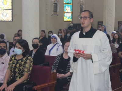 Aboud, futur prêtre et originaire de Gaza