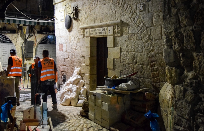 La Via Dolorosa se refait une beauté