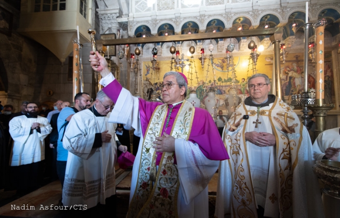 Entrée solennelle du nouveau délégué apostolique au Saint-Sépulcre