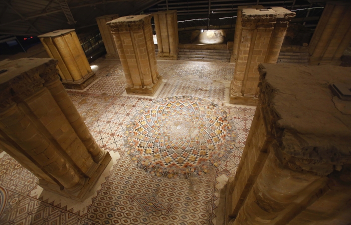 Jéricho dévoile l’une des plus grandes mosaïques au monde