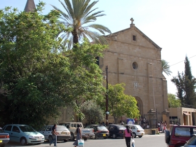 A Nicosie, François parmi les Franciscains